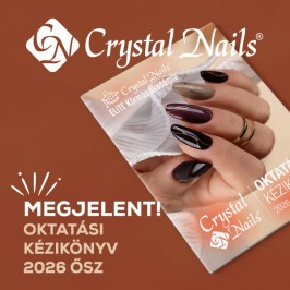 Crytsal Nails oktatási kézikönyv 2026 Ősz